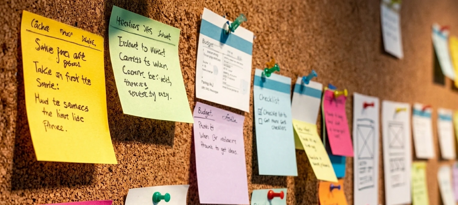 Tableau de post-its Kovama